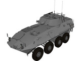 Piranha Lav-25 3D Model preview