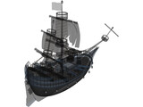 Pirates Galeon 3D Model