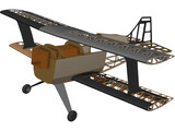 Pitts S-1 RC Aircraft 3D Model preview