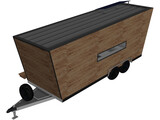 Pixani Caravan 3D Model preview
