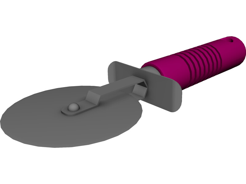 Pizza Cutter 3D Model