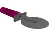 Pizza Cutter 3D Model
