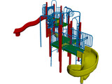 Playground Equipment 3D Model preview