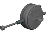 Plunger Dial Indicator 3D Model preview