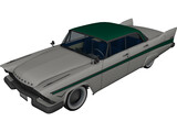 Plymouth Belvedere (1957) 3D Model preview