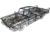 Plymouth Belvedere (1957) 3D Model