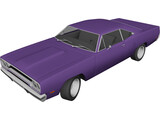 Plymouth Road Runner (1970) 3D Model preview