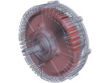 PMG132 Electric Motor 3D Model