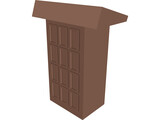 Podium 3D Model preview