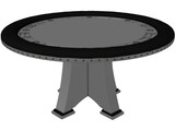 Poker Table 3D Model