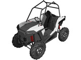Polaris UTV Buggy 3D Model preview