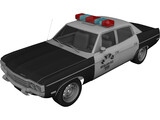 Police Car NYPD 3D Model preview