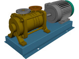 Pompetrevaini TBH 200 Pump 3D Model preview