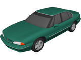 Pontiac Bonneville (1996) 3D Model preview