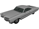 Pontiac Bonneville Hardtop (1966) 3D Model preview