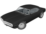 Pontiac Firebird (1968) 3D Model preview