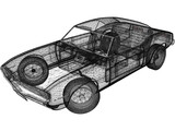 Pontiac Firebird (1968) 3D Model