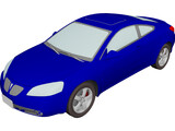 Pontiac G6 Coupe (2007) 3D Model preview