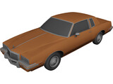 Pontiac Grand Prix (1985) 3D Model preview