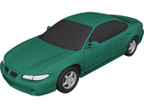 Pontiac Grand Prix (1997) 3D Model preview