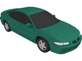 Pontiac Grand Prix (1997) 3D Model