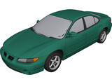 Pontiac Grand Prix GT (2000) 3D Model preview