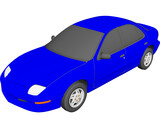 Pontiac Sunfire (1997) 3D Model preview