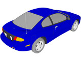 Pontiac Sunfire Coupe (1998) 3D Model