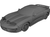 Pontiac Trans Am WS6 3D Model preview