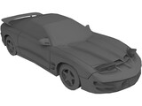 Pontiac Trans Am WS6 3D Model