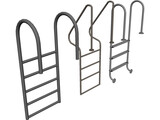 Pool Stairs 3D Model preview