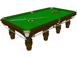 Pool Table 3D Model