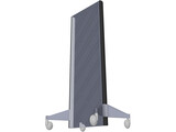 POP Display with Wheels 3D Model