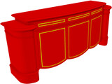 Pop Up TV Cabinet 3D Model