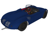 Porsche 718 Spyder RS (1960) 3D Model