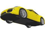 Porsche 911 Carrera (2012) 3D Model