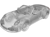 Porsche 911 Carrera S Cabriolet (2012) 3D Model