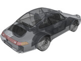 Porsche 911 Carrera (1994) 3D Model