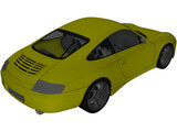 Porsche 911 Carrera 4S (2002) 3D Model