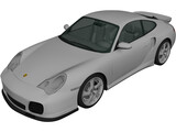 Porsche 911 Turbo (2000) 3D Model preview