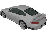 Porsche 911 Turbo (2000) 3D Model