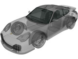 Porsche 911 Turbo (2000) 3D Model
