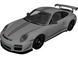 Porsche 911 GT3 RS 4.0 (2011) 3D Model preview