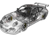 Porsche 911 GT3 RS 4.0 (2011) 3D Model