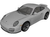 Porsche 911 Sport Classic (2010) 3D Model preview