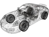 Porsche 911 Sport Classic (2010) 3D Model
