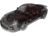 Porsche 911 Turbo (2007) 3D Model