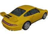 Porsche 911 Carrera Clubsport (1995) 3D Model preview