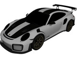 Porsche 911 GT2 RS (2018) 3D Model preview