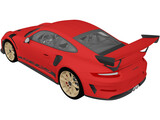 Porsche 911 GT3 RS (2019) 3D Model